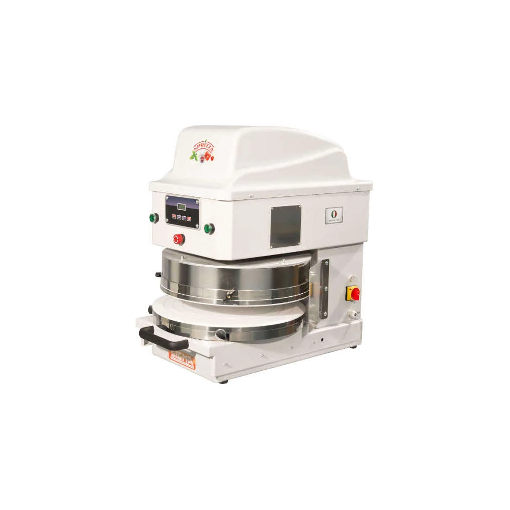 Automatyczna prasa do ciasta do pizzy o średnicy do 50 cm i 45 cm z rantem, 503x724x768, Sigma Sprizza Automatic