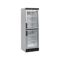 Szafa chłodnicza na napoje, przeszklona, Pojemność 347 litrów, 595x640x1840 Tefcold FS2380