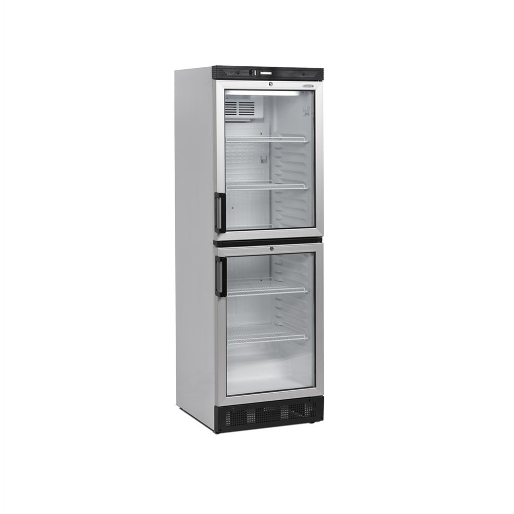 Szafa chłodnicza na napoje, przeszklona, Pojemność 347 litrów, 595x640x1840 Tefcold FS2380