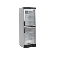Szafa chłodnicza na napoje, przeszklona, Pojemność 347 litrów, 595x640x1840 Tefcold FS2380