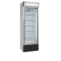 Szafa chłodnicza na napoje, przeszklona, Pojemność 374 litrów, 680x655x2090 Tefcold FSC1450