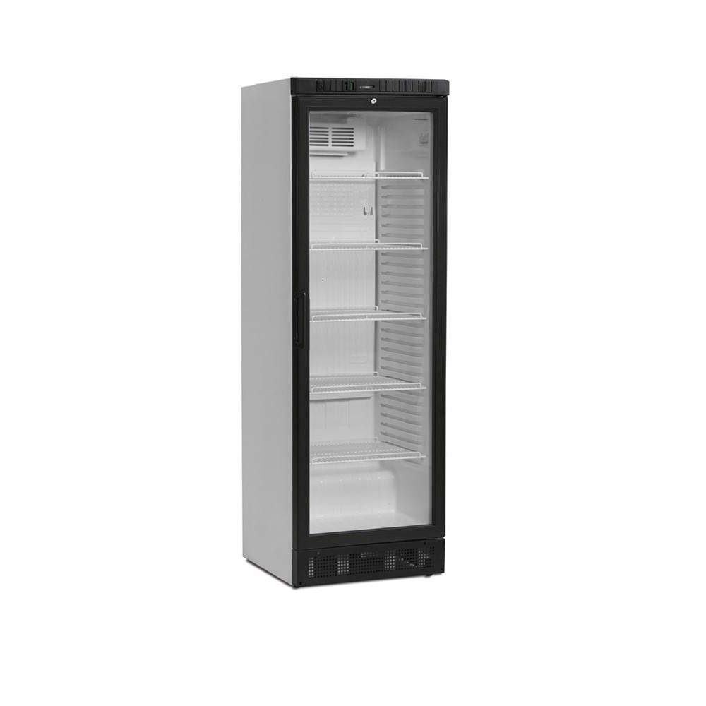 Szafa chłodnicza na napoje, przeszklona, Pojemność 347 litrów, 595x640x1840 Tefcold SCU1375