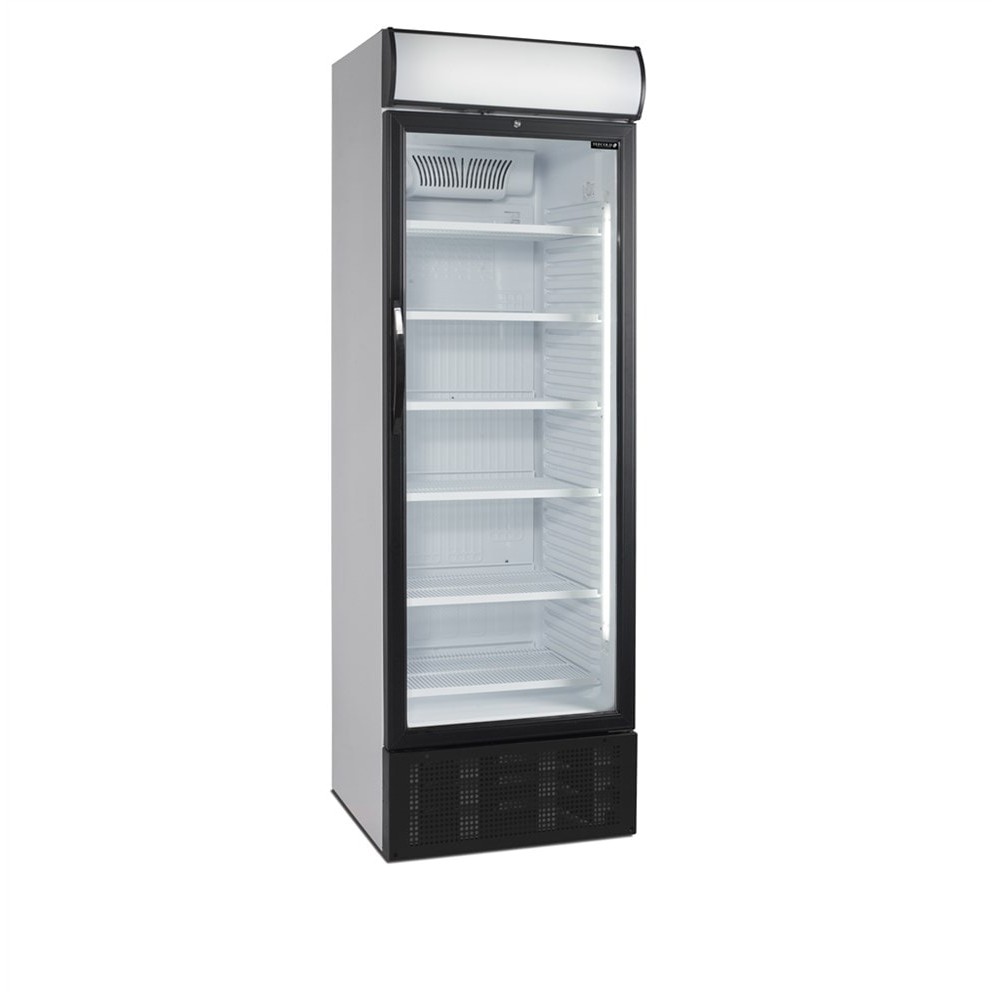 Szafa chłodnicza na napoje, przeszklona, Pojemność 374 litrów, 680x655x2090 Tefcold SCU1450CP