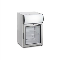 Chłodziarka nablatowa na napoje, przeszklona, Pojemność 45 litrów, 445x440x720 Tefcold FS60CP