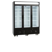 Zamrażarka ekspozycyjna 3 drzwiowa z plafonem, 1600x762x2073, Pojemność 891 litrów, Tefcold UFSC1600GCP
