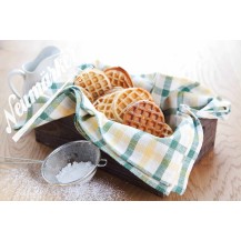 Matryca do gofrów na patyku o okrągłym kształcie do gofrownic Baking System Neumaerker 32-40732