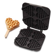 Matryca do gofrów na patyku w kształcie serca do gofrownic Baking System Neumaerker 32-40744