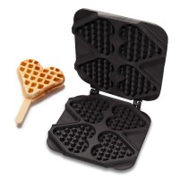 Matryca do gofrów na patyku w kształcie serca do gofrownic Baking System Neumaerker 32-40744