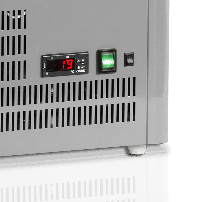 Witryna ekspozycyjna nablatowa szara, Pojemność 58 litrów, 428x386x855 Tefcold UPD60-GREY