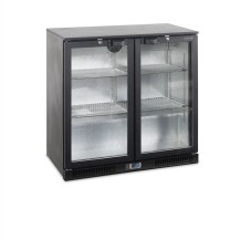 Chłodziarka barowa na napoje 2 drzwiowa, 900x520x870, Pojemność 183 litrów, Tefcold BA25H