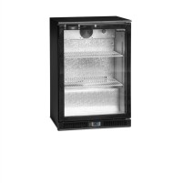 Chłodziarka barowa na napoje 1 drzwiowa, 600x520x870, Pojemność 116 litrów, Tefcold DB125H