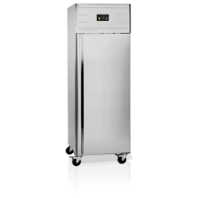 Szafa mroźnicza 1 drzwiowa ze stali nierdzewnej GN2/1, 680x845x2000, Pojemność 528 litrów, Tefcold GUF70