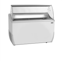 Dystrybutor do lodów na 7 kuwet, 1341x723x1253, Pojemność 264 litrów, Tefcold UDRS7