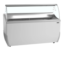 Dystrybutor do lodów na 9 kuwet, 1656x723x1253, Pojemność 357 litrów, Tefcold UDRS9