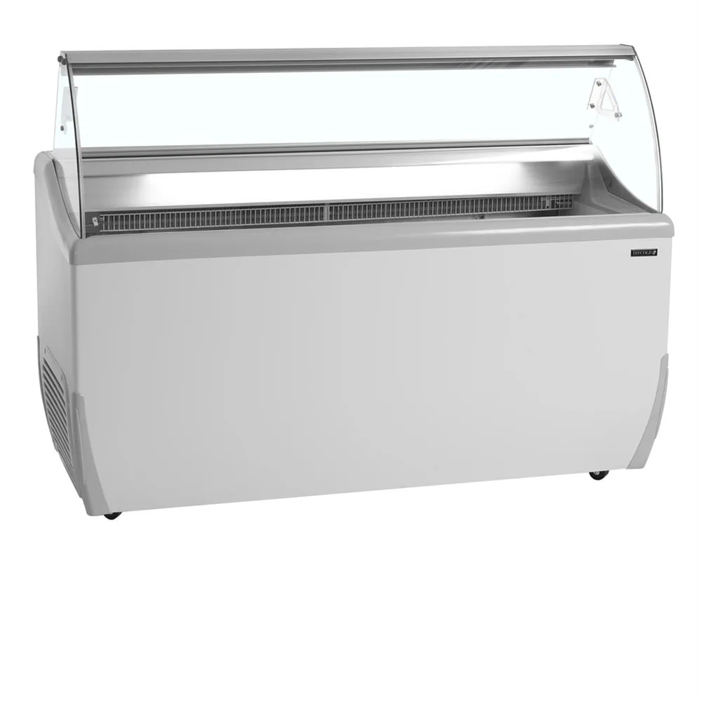 Dystrybutor do lodów na 9 kuwet, 1656x723x1253, Pojemność 357 litrów, Tefcold UDRS9