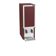 Dystrybutor do wina z kranem, nablatowy, pojemność 20L, 392x595x1120 Tefcold DKS95-2/20L