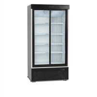 Szafa chłodnicza na napoje 2 drzwiowa, przeszklona, Pojemność 540 litrów, 1000x735x1990 Tefcold FS1002S