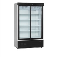 Szafa chłodnicza na napoje 2 drzwiowa, przeszklona, Pojemność 660 litrów, 1200x735x1990 Tefcold FS1202S