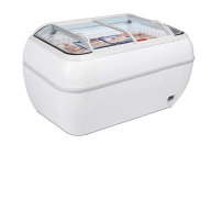 Zamrażarka / lodówka skrzyniowa wyspowa do supermarketu, 1470x812x915, Pojemność 334 litrów, Tefcold TWIN HEAD-CF