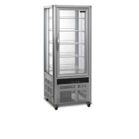 Witryna ekspozycyjna cukiernicza , 706x706x1800, Pojemność 425 litrów, Tefcold UPD200