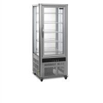 Witryna ekspozycyjna cukiernicza , 706x706x1800, Pojemność 425 litrów, Tefcold UPD200