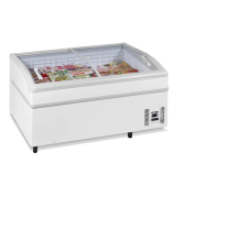 Zamrażarka / lodówka skrzyniowa wyspowa do supermarketu, 1520x920x790, Pojemność 400 litrów, Tefcold SHALLOW 150-CFP