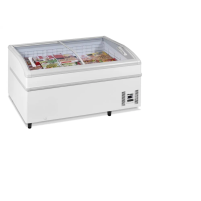 Zamrażarka / lodówka skrzyniowa wyspowa do supermarketu, 1520x920x790, Pojemność 400 litrów, Tefcold SHALLOW 150-CFP