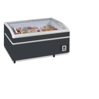 Zamrażarka / lodówka skrzyniowa wyspowa do supermarketu, 1520x920x790, Pojemność 400 litrów, Tefcold SHALLOW 150 A-CF