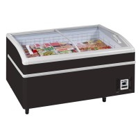 Zamrażarka / lodówka skrzyniowa wyspowa do supermarketu, 1520x920x790, Pojemność 400 litrów, Tefcold SHALLOW 150B-CF