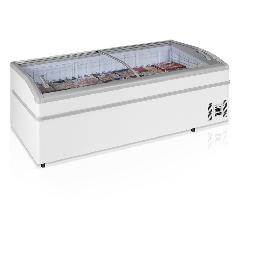 Zamrażarka / lodówka skrzyniowa wyspowa do supermarketu, 2020x920x790, Pojemność 580 litrów, Tefcold SHALLOW 200-CF