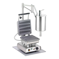 Gofrownica Baking System I z wymiennymi matrycami, 305x450x220, Neumaerker 12-40701DT