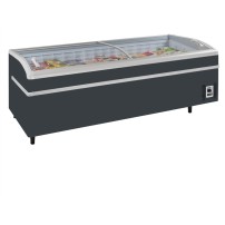 Zamrażarka / lodówka skrzyniowa wyspowa do supermarketu, 2500x930x790, Pojemność 750 litrów, Tefcold SHALLOW 250A-CF