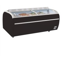 Zamrażarka skrzyniowa wyspowa do supermarketu, 2150x1465x930, Pojemność 1255 litrów, Tefcold TWIN 220B-F