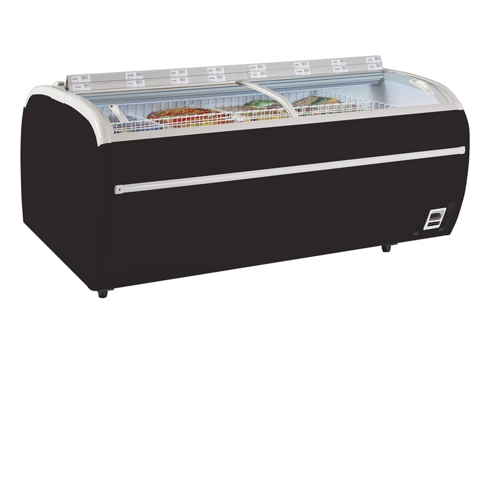 Zamrażarka skrzyniowa wyspowa do supermarketu, 2150x1465x930, Pojemność 1255 litrów, Tefcold TWIN 220B-F