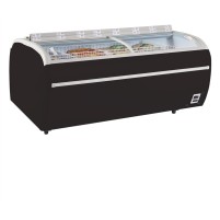 Zamrażarka skrzyniowa wyspowa do supermarketu, 2150x1465x930, Pojemność 1255 litrów, Tefcold TWIN 220B-F