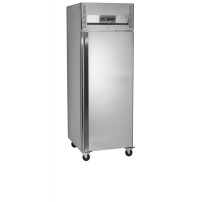 Szafa mroźnicza 1 drzwiowa ze stali nierdzewnej z półkami 540x530, 680x700x2010, Pojemność 429 litrów, Tefcold RF505