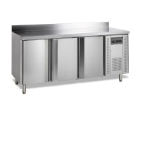 Stół mroźniczy 3 drzwiowy z rantem GN2/3, 1795x600x925, Pojemność 345 litrów, Tefcold SK6310BT/+ SP