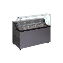 Dystrybutor do lodów na 7 kuwet, 1337x677x1190, Pojemność 223 litrów, Tefcold MIRABELLA 7