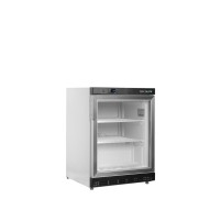 Szafa mroźnicza podblatowa przeszklona, 600x585x855, Pojemność 120 litrów, Tefcold UF200G