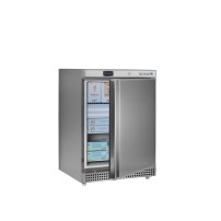 Szafa mroźnicza podblatowa ze stali nierdzewnej, 600x600x850, Pojemność 120 litrów, Tefcold UF200VS