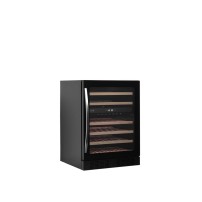Szafa chłodnicza na wino 2 temperaturowa o pojemności 46 x 750ml, 595x570x820, Pojemność 131 litrów, Tefcold TFW200-2F