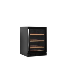Szafa chłodnicza na wino 1 temperaturowa o pojemności 48 x 750ml, 595x570x820, Pojemność 141 litrów, Tefcold TFW200-F
