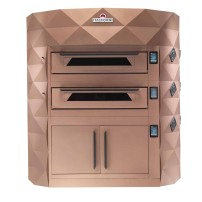 Piec do pizzy 1 komorowy, elektryczny o pojemności 1 x 9 x 35 cm, 1900x1900x1700, Italforni Diamond 1-DIA CS