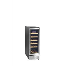 Szafa chłodnicza na wino 1 temperaturowa o pojemności 19 x 750ml, 295x570x860, Pojemność 57 litrów, Tefcold TFW100-S