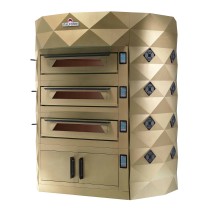 Piec do pizzy 1 komorowy, elektryczny o pojemności 1 x 9 x 35 cm, 1900x1900x1700, Italforni Diamond 1-DIA CS