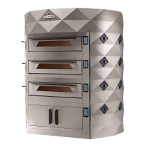 Piec do pizzy 1 komorowy, elektryczny o pojemności 1 x 9 x 35 cm, 1900x1900x1700, Italforni Diamond 1-DIA CS