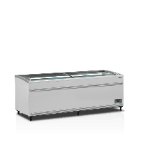 Zamrażarka / lodówka skrzyniowa wyspowa do supermarketu, 2106x858x890, Pojemność 584 litrów, Tefcold SFI210-CF VS