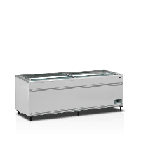 Zamrażarka / lodówka skrzyniowa wyspowa do supermarketu, 2106x858x890, Pojemność 584 litrów, Tefcold SFI210-CF VS