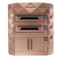 Piec do pizzy 1 komorowy, elektryczny o pojemności 1 x 9 x 35 cm, 1900x1700x1700, Italforni Diamond 1-DIA FM