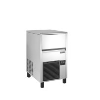 Kostkarka do lodu o wydajności 26kg/24h z zasobnikiem 8kg, chłodzona powietrzem, 390x515x640 Tefcold TC26